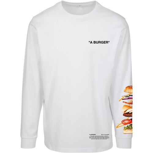 MT Men Long sleeve burger white Slike