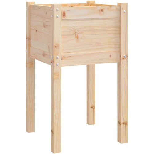  Vrtne sadilice 2 kom 40 x 40 x 70 cm od masivne borovine Slike