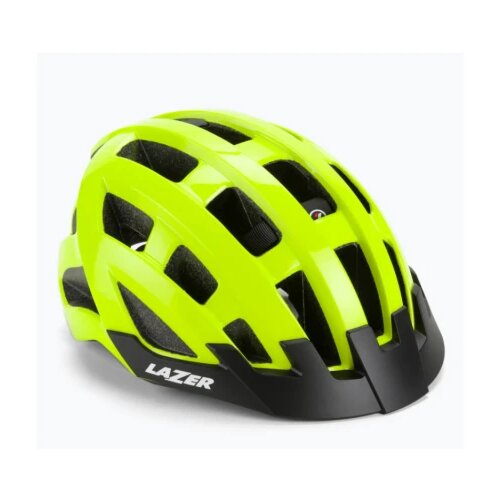  *KACIGA BICIKLISTIČKA LAZER COMPACT CE (SPORT) FLASH YELLOW Slike