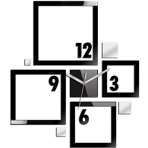 Zidni satovi quadrat (dekoracija zidova - zidni sat) Slike