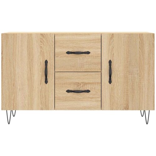 VidaXL Komoda boja hrasta sonome 100x36x60 cm od konstruiranog drva Slike