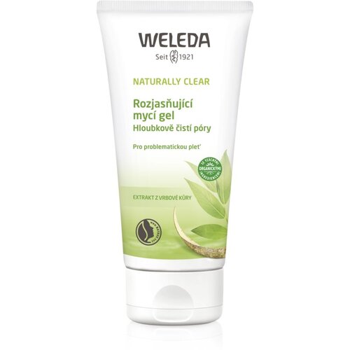 Weleda Naturally Clear posvjetljujući gel za umivanje za problematično lice 100 ml Cijene