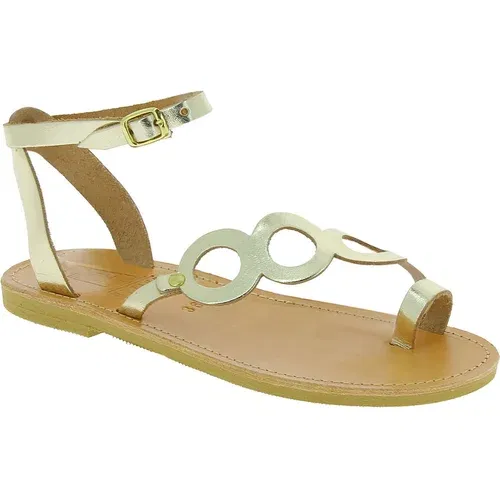 Attica Sandals Sandali & Odprti čevlji APHRODITE CALF GOLD Pozlačena