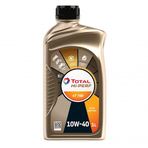 Total 4T HI-PERF ulje za 4-taktne motore 10w40 - polusintetika 1L Slike