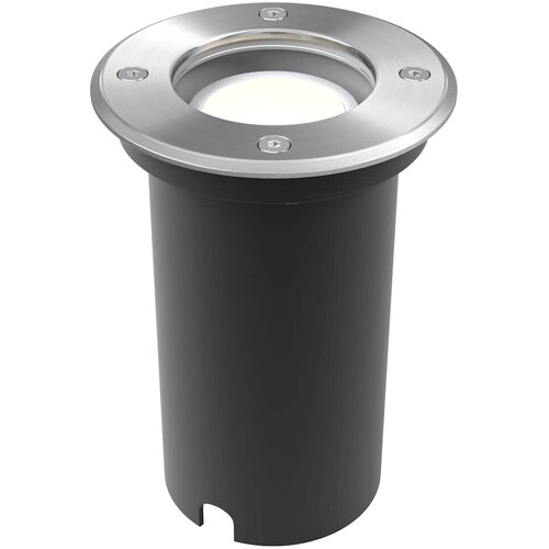  Vanjske LED podne svjetiljke 3 kom okrugle Slike
