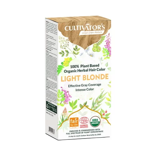 CULTIVATOR'S Organic Herbal Hair Color - Light Blonde