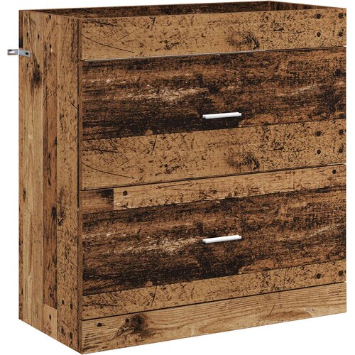 vidaXL Kopalni&scaron;ki kabinet pod umivalnikom Star les 78,5 x 37,5 x 81 cm, (5000246043) Cene