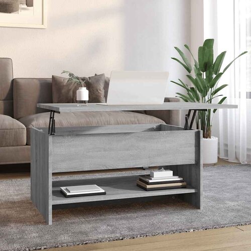  Stolić za kavu boja hrasta 80 x 50 x 40 cm konstruirano drvo Cijene