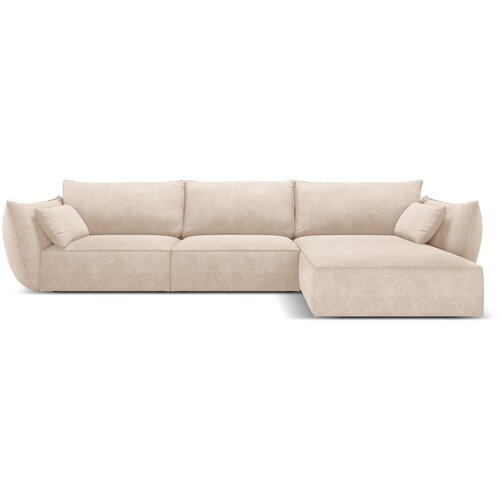 Mazzini Sofas Bež kutna garnitura (desni kut) Vanda - Cijene