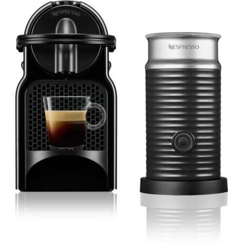 Nespresso Inissia Black & Aeroccino aparat za kafu Slike