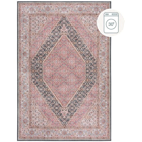 Flair Rugs Rožnata pralna preproga 152x230 cm Briony Traditional &amp;ndash; Slike
