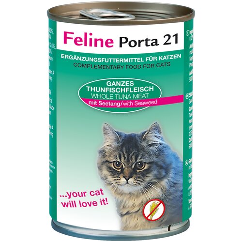 Porta Feline 21 - 6 x 400 g - Tuna z morskimi algami Cene