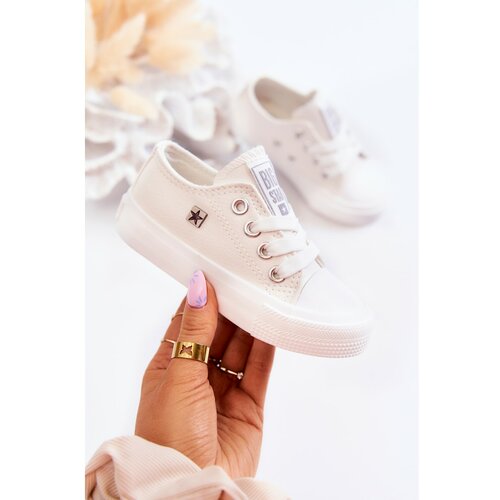 Kesi Children's Leather Sneakers BIG STAR JJ374310 White Slike