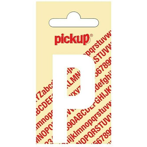  Nalepka Pickup (Motiv: P, bele barve, višina: 60 mm) Cene