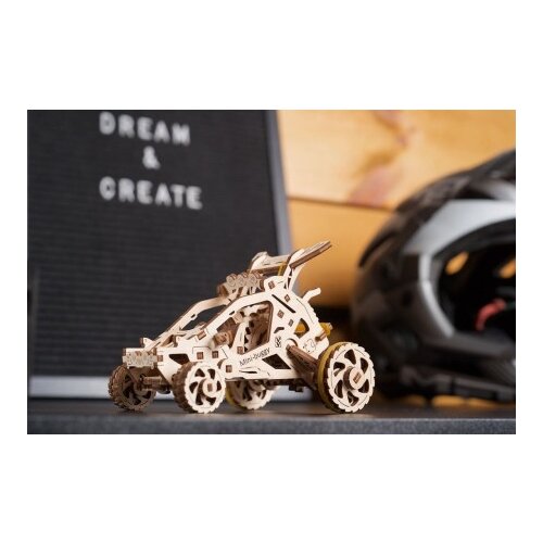 UGEARS 3d mehanička slagalica: MINI BUGGY ( 1442) Slike