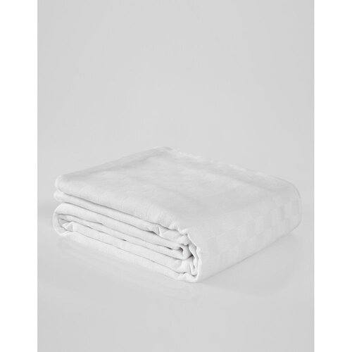 Mijolnir Bijeli pamučni prekrivač za bračni krevet 200x230 cm Plain – Cijene