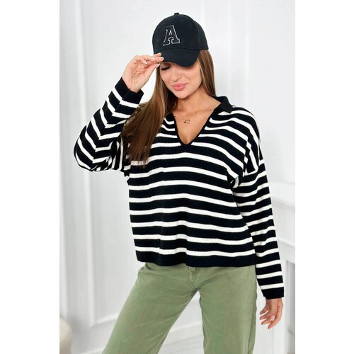 Kesi marka niezdefiniowana Striped sweater ecru Cijene