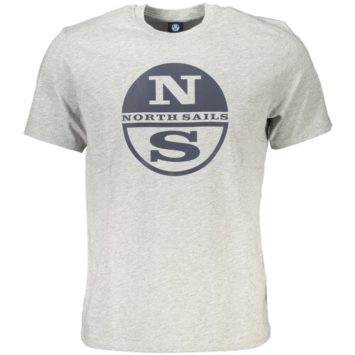 North Sails MEN&#39;S SHORT SLEEVED T-SHIRT GRAY Cijene