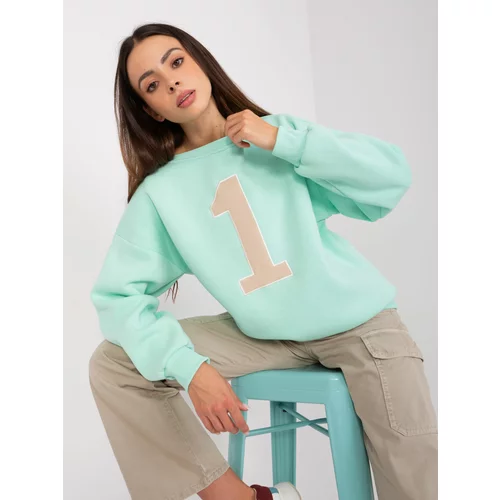 Fashion Hunters Mint hoodie with insulation