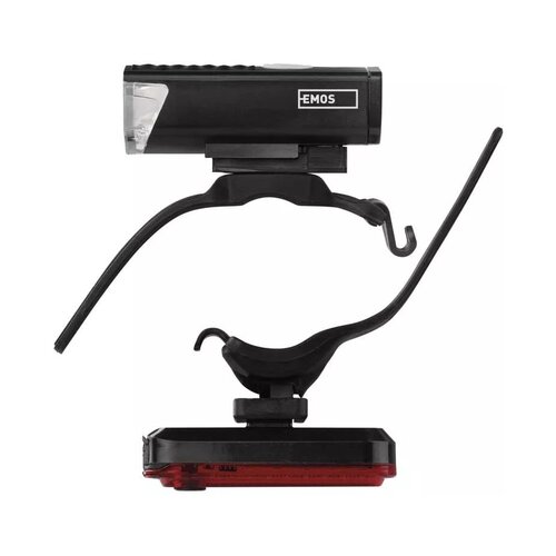 Emos Komplet polnilnih LED kolesarskih luči P3923, 90 lm Slike