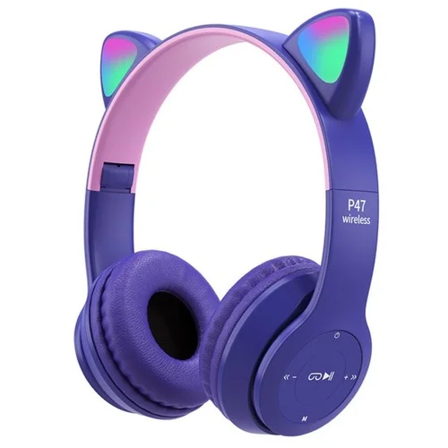 Bluetooth slušalice P47M Purple