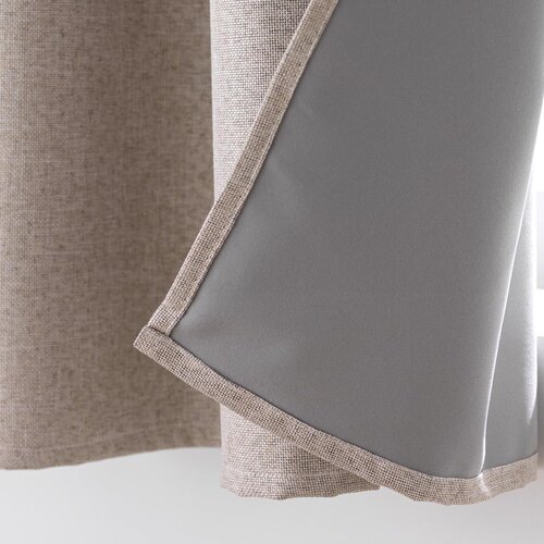 Douceur d int&amp;eacute;rieur Rjava zatemnitvena zavesa 140x180 cm Crepuscule &amp;ndash; Slike