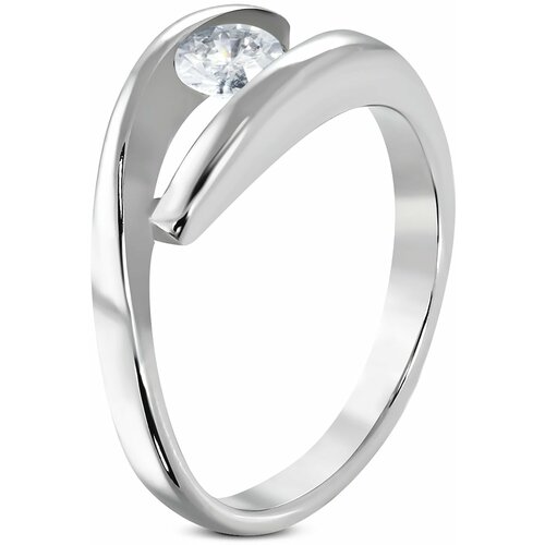 Kesi Engagement Ring Surgical Steel Double Ring Slike