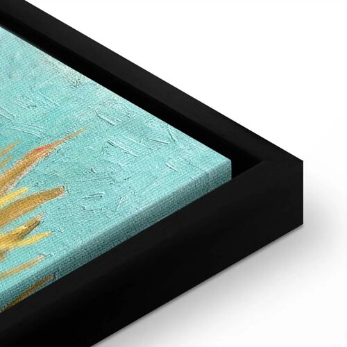 Slika - Vincent van Gogh &amp;ndash; Sunflowers II 60x90 U crnom drvenom okviru Slike