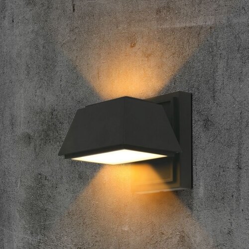  LED spolja&amp;scaron;nje zidno svetlo LED/15W/230V IP65 4000K crno Slike
