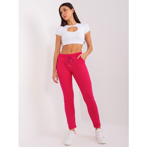 RELEVANCE Sweatpants-RV-DR-8694.37-fuchsia Cene