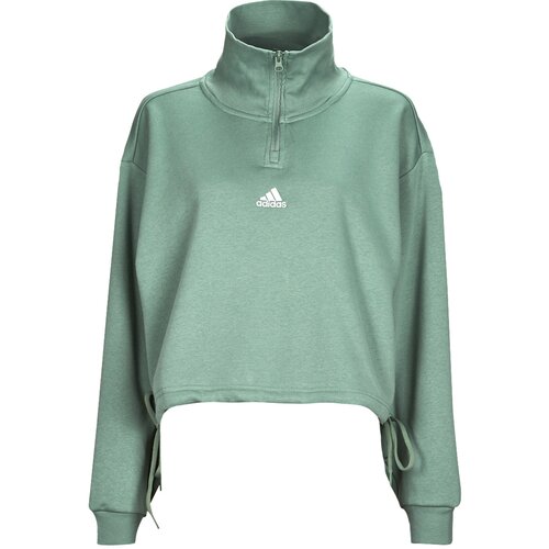 Adidas Puloverji 1/4 Zip SILGRN Zelena Slike