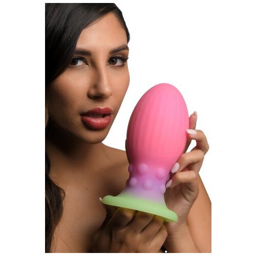 Creature Cocks Glow-In-The-Dark Silicone Xeno Egg - XL Slike