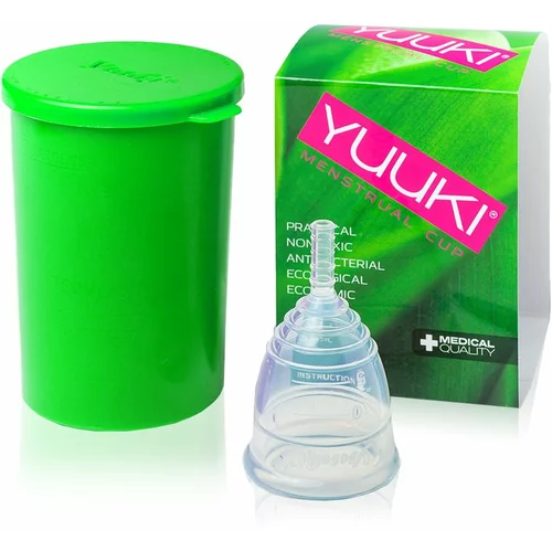Yuuki Soft 1 + cup Menstrualna čašica veličina large (⌀ 46 mm, 24 ml) 1 kom