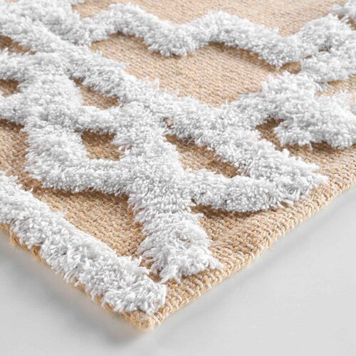 Douceur d int&amp;eacute;rieur Bež preproga iz me&amp;scaron;anice jute 60x90 cm Medine &amp;ndash; Slike