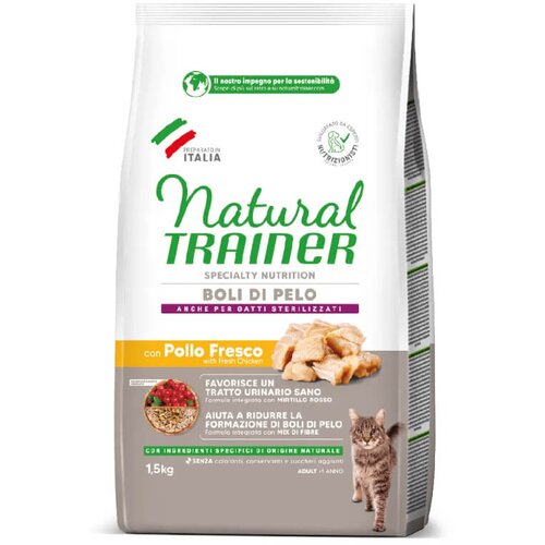 Natural trainer Cat Hairball Adult, pi&scaron;čanec - različna pakiranja 1,5 kg Cene