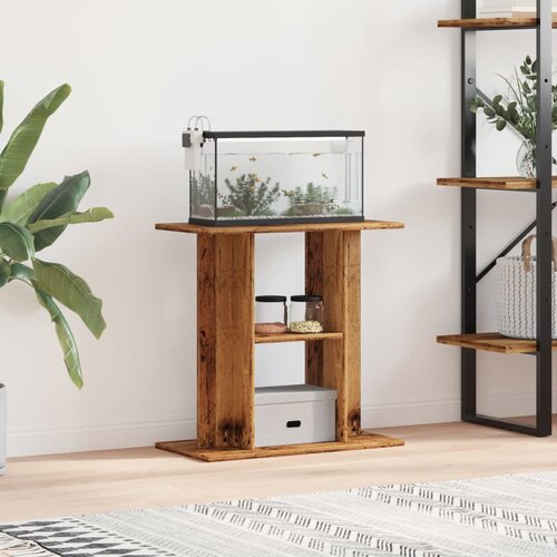  Stalak za akvarij Staro drvo 60x30x60 cm Konstruirano drvo Cene