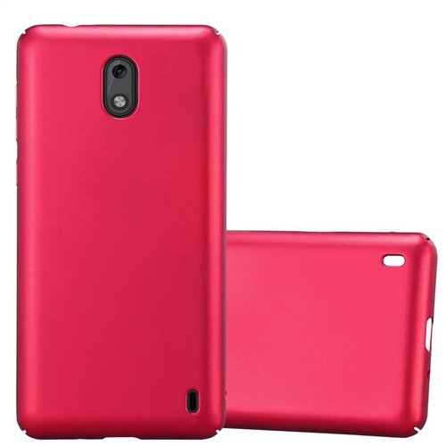 Cadorabo Case, združljiv z Nokia v kovinski rdeči barvi - trdi za&scaron;čitni pokrov v kovinskem videzu pred praskami in udarci, (20565574) Cene