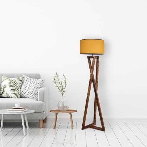 Opviq podna lampa Macka, 150 cm, E27, žuta Cene