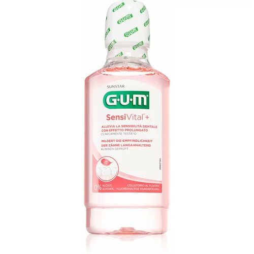 GUM SensiVital ustna voda za občutljive zobe 300 ml