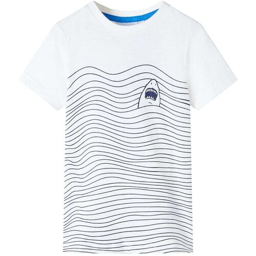  Dječja majica prljavo bijela boja 104 Slike