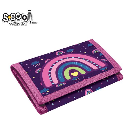 Scool SC2567 Novčanik Follow your dreams 26x12cm, Ljubičasti Slike