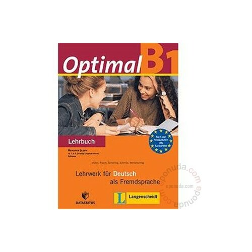Data Status Optimal B1, nemački jezik za 3.i 4. razred srednje škole, udžbenik knjiga Slike