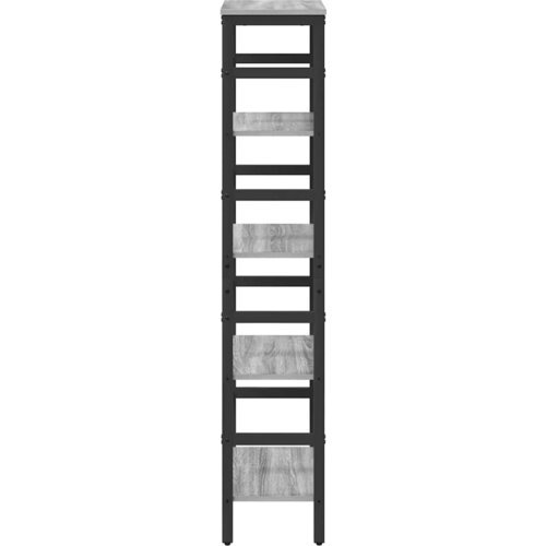  Polica Siva Sonoma 40 x 29,5 x 149 cm Konstruirano drvo Slike