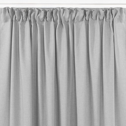  Curtain CARMENA color gray style classic dragon tape transparent 5 cm braid 300x270 HOMEDE Slike