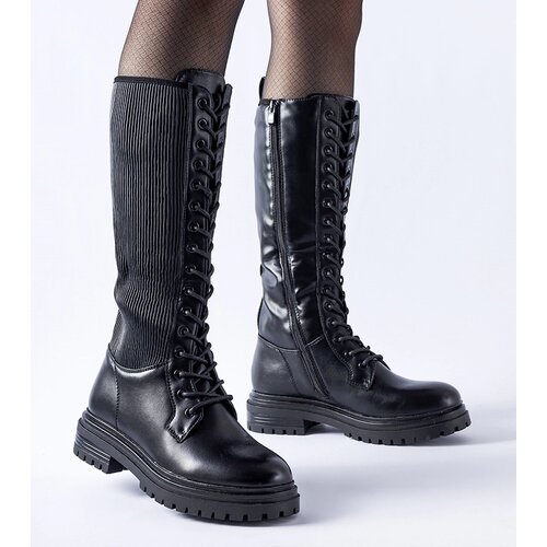 Gemre Black boots with elastic insert Windham Cijene