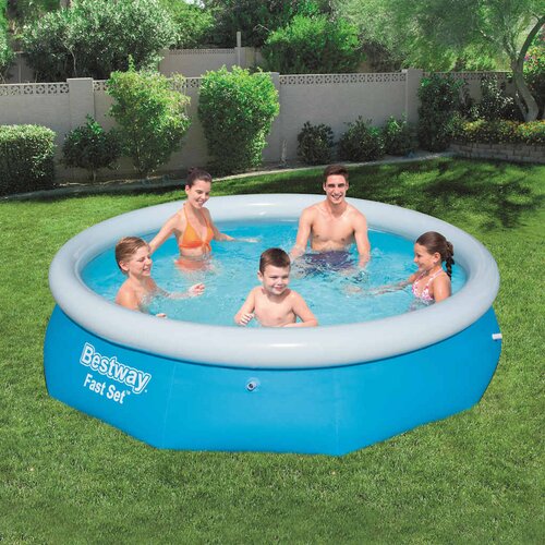 Bestway bazen na napuhavanje Fast Set okrugli 305 x 76 cm 57266 Cijene