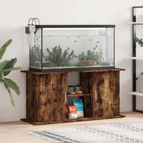  Stalak za akvarij boja hrasta 121x41x58 cm konstruirano drvo Slike
