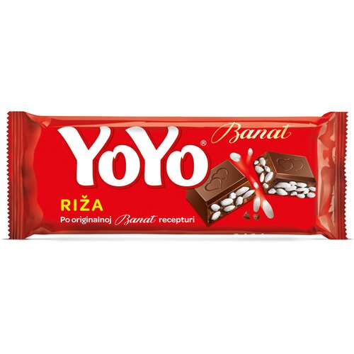 Swisslion Takovo Yoyo Čokolada sa rižom, 70g Slike