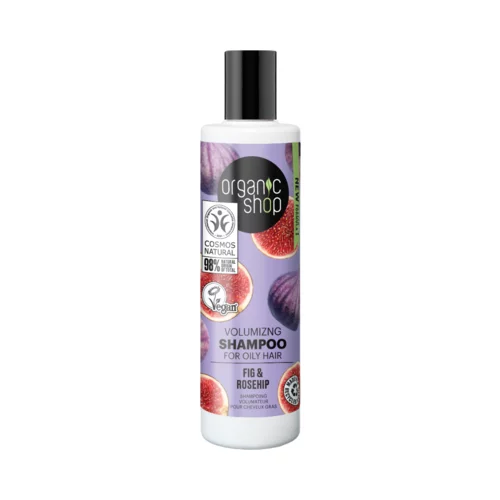 Organic Shop volumizing shampoo fig & rosehip - 280 ml