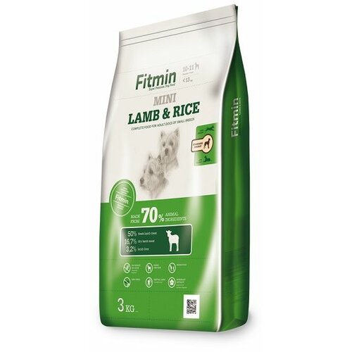 Fitmin Dog Nutrition Programme Mini Jagnjetina & Pirinač, hrana za pse 0,5kg Slike